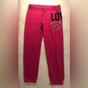 VS Circa 2012 Hot Pink Sweats